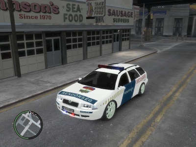 2005 Skoda Octavia Kombi Hungarian Police